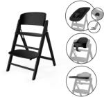 Cybex Scaun masa bebe cu sezlong inclus Cybex Click & Fold 4 in 1 Stunning Black, de la nastere, pliabil, reglabil, evolutiv (524000845) Scaun de masa bebelusi, inaltator