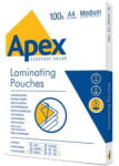 Fellowes Folie de laminat Folie laminat Apex A4 125 microni 100/top FOLIE LAMINAT A4 125 MICR 100/TOP APEX (FW6003501) - vexio