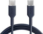 PURO ICON USB-C - USB-C Cable 1.5m - Navy Blue (PUCCCICON15MTDKBL17) - vexio