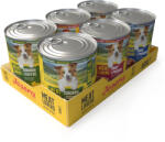 Josera 6x800g Josera Meatlovers Menü nedves kutyatáp Vegyes csomag 3 változattal (új design)