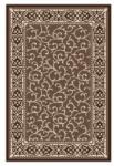 Delta Carpet Covor Dreptunghiular, 120 x 170 cm, Maro / Bej, Model Natura (NATURA-1918-91-1217) Covor