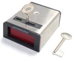 DSC Buton panica cu retinere, carcasa metalica, NO/NC selectabil, 2 chei (SS077)