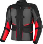 Shima Hero 2.0 motoros kabát fekete-szürke-piros