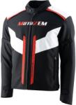 MotoZem Team 2 motoros kabát fekete-fehér