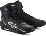 Alpinestars Faster-4 motoros cipő fekete-fehér