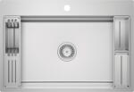 Deante Magnetic acél mosogató 76x52 cm acél ZRM_010B (ZRM010B)