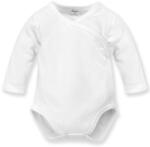 Pinokio Átkötős Baba Body Hosszú Ujjú Lovely Day Uni Fehér 68-es Méret - Puha Pamutérzettel, Könnyű Pelenkázáshoz és Napi Öltöztetéshez