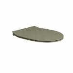 Hatria Capac vas wc cu soft close, quick release, forest mat, Hatria Planeta (00Y9E846)