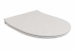 Hatria Capac vas wc cu soft close, quick release, alb mat, Hatria Planeta (00Y9E825)
