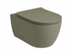 Hatria Vas wc suspendat, rimless, forest mat, cu spalare pure vortex, Hatria Planeta (A0Y9E546)