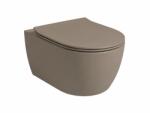 Hatria Vas wc suspendat, rimless, crete mat, cu spalare pure vortex, Hatria Planeta (A0Y9E528)