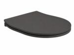 Hatria Capac vas wc cu soft close, quick release, blackboard mat, Hatria Planeta (00Y9E806)