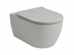 Hatria Vas wc suspendat, rimless, cement, cu spalare pure vortex, Hatria Planeta (A0Y9E507)