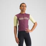 Sportful Tricou Sportful SUPERGIARA LOGO, bordo/shadow lime (XL)