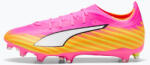 PUMA Futballcipő PUMA Ultra 6 Match FG/AG poison pink/puma white/sun stream/bright aqua/puma black