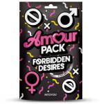 AMOUR PACK Set cadou Forbidden Desires, 7 piese pentru cupluri, ideal pentru roleplay și jocuri bondage (AP-887)