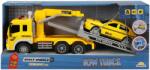 Sunman Camion de tractat cu lumini si sunete, Taxi, Maxx Wheels, 1: 16, Galben