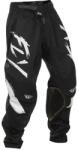 FLY Racing Pantaloni motocross copii FLY Racing Kinetic Stoke alb-negru (AIM174-0054)