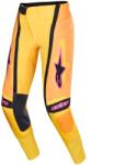 Alpinestars Pantaloni motocross Alpinestars Techstar Nomur portocaliu-galben-roz (AIM171-0302)