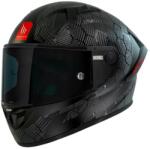 MT Helmets Cască integrală pentru motocicletă MT KRE+ Carbon Solid A11 negru lucios (MT13510000111)