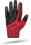 RSA Mănuși moto RSA MX EVO negru-roșu (RSAMXEVOBLKRED) - motozem - 147,40 RON