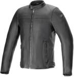 Alpinestars Jacheta moto piele Alpinestars Blacktrack negru-negru (AIM100-1024) - motozem - 1 449,70 RON