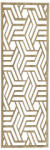  - Fali dekorpanel, architektúra minta, 50x150 cm, 3 mm HDF - Sonoma tölgy (FP8 - Sonoma)