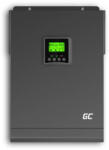 Green Cell Solar inverter Off-Grid MPPT solar töltő 48VDC 230VAC 3000VA/3000W Tiszta szinuszhullámú (GC36432)