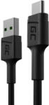 Green Cell kábel PowerStream USB-A USB-C 30cm quick charge Ultra Charge QC 3.0 (GC36100)
