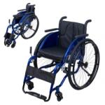 inSPORTline Scaun cu rotile sport mecanic pliabil ușor inSPORTline Brenstark (30614)