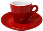 Nuova Point Palermo Caffé 56ml csésze+tányér - Piros