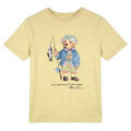 Ralph Lauren Rövid ujjú pólók KNIT-T-SHIRT Bézs 18 / 20 Jahre