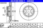ATE Disc frana ATE 24.0128-0302.1 (24.0128-0302.1) - turbochic