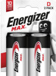 Energizer MAX 1, 5V góliát alkáli elem 2 db/csomag (LR20MAX-BP2) - mostelado