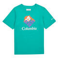 Columbia Rövid ujjú pólók Valley Creek Short Sleeve Graphic Shirt Kék 4 Jahre