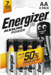 Energizer Alkaline Power 1, 5V AA/ceruza alkáli elem 4 db/csomag (LR6AP-BP4)