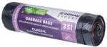DONAU Expert újrazárható tasakok, CLASSIC LDPE, 35 ℓ, 15 db, fekete