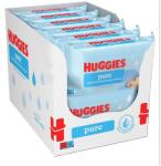 Kimberly-Clark Servetele umede Huggies Pure, 12 pachete x 56, 672 buc (2434339-P12)