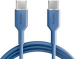 PURO ICON USB-C - USB-C Cable 1.5m - Blue (PUCCCICON15MTBLUE17) - pcone