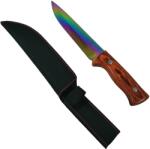 Depox Cutit de vanatoare DEPOX®, Rainbow Reign, 33 cm (1245)