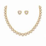 ElectraStore Set Bijuterii Tennis Arianna Grande Heart Of Gold (C4948)