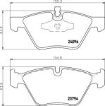 MINTEX Fékbetét készlet MINTEX MDB2699 for BMW (MDB2699)