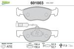 VALEO Fékbetét készlet VALEO 601003 for FIAT (601003)