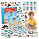 Jokomisiada Mágneses Könyv Jelmez Oktatási Puzzle Kirakó Doboz Szett (3765)