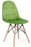 Chairs ON Scaun bucatarie-living din catifea BUC 232V-verde