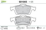 VALEO Fékbetét készlet VALEO 601005 for MAZDA, FORD, VOLVO (601005)