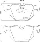 MINTEX Fékbetét készlet MINTEX MDB2717 for BMW (MDB2717)
