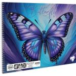 T-Creativ spirálos vázlatfüzet - B5 - pillangós (TC26-A2900117B5-941379-2BUTTERFLY)