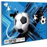 T-Creativ spirálos vázlatfüzet - B5 - focis (TC26-A2900117B5-941379-4FOCIS)