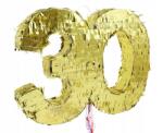 GoDan Piniata számjegy 30-as metál arany fólia (WM-PC30)